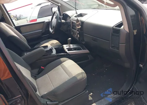 2011 Nissan Titan Pro-4X из США, поврежденный, VIN 1N6BA0EC1BN302344